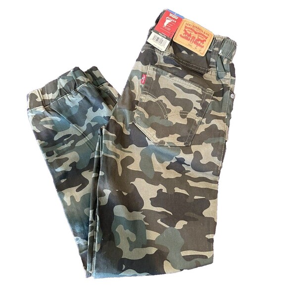 Levi Strauss & Co Youth Camo Jogger Jeans Size 12 Reg Brand NEW with Tags - Picture 7 of 11